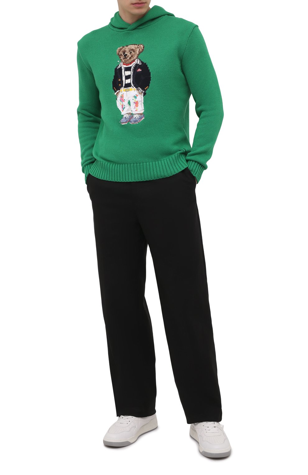 Хлопковое худи POLO RALPH LAUREN, арт. 710857832, фото 2