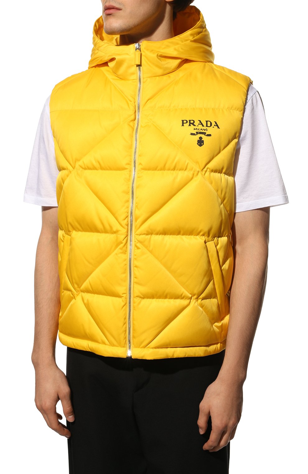 Пуховый жилет PRADA, арт. SGB804-1WQ8-F0010-202, фото 3