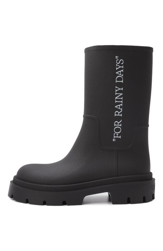 Сапоги Reboot Rainy Days Off-White 0MIE00BC99MAT001 Чёрный  0MIE00BC99MAT001 Фото 4