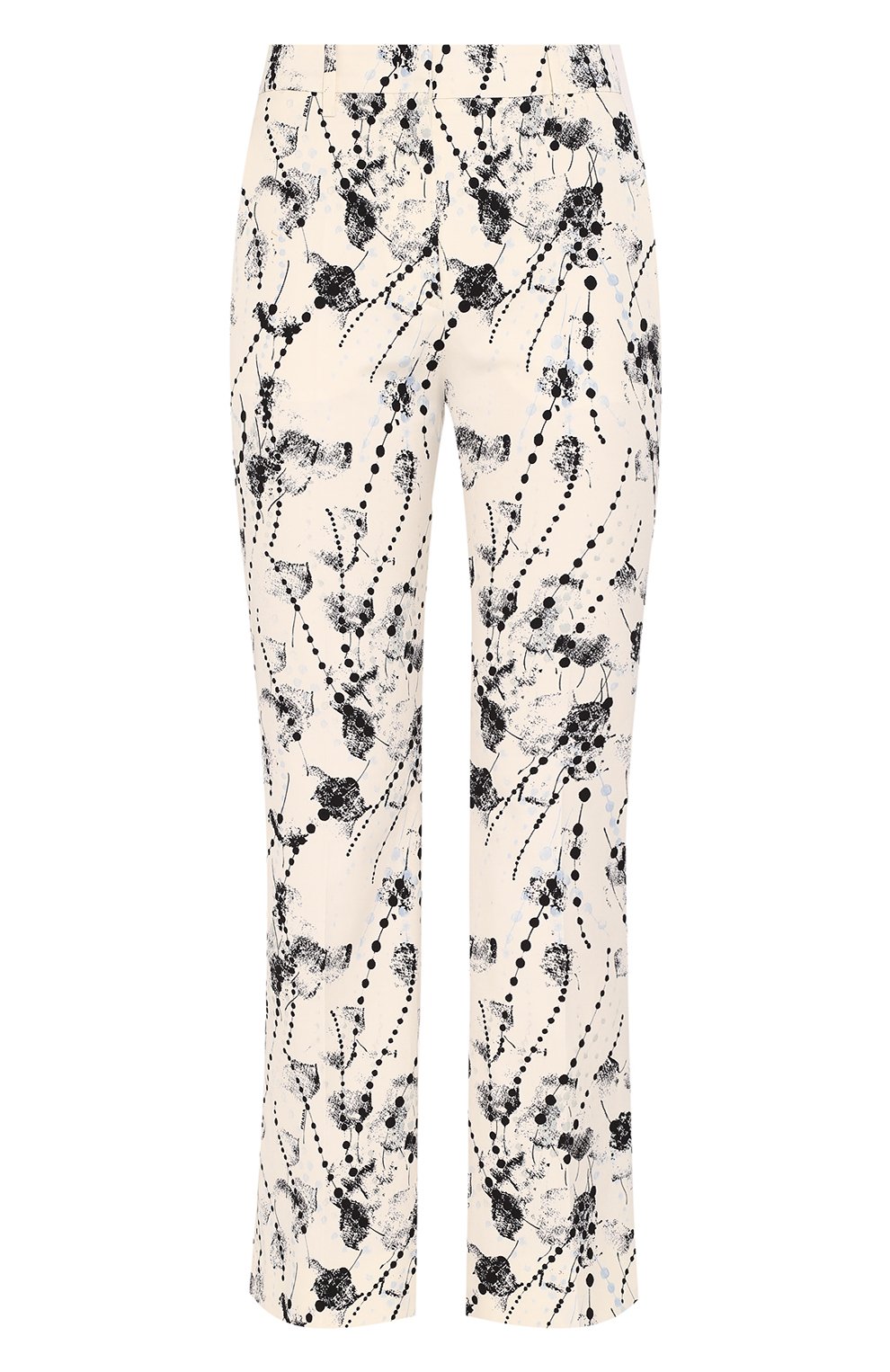 Шерстяные брюки PRADA, арт. P248D-1WXP-F0002, фото 1