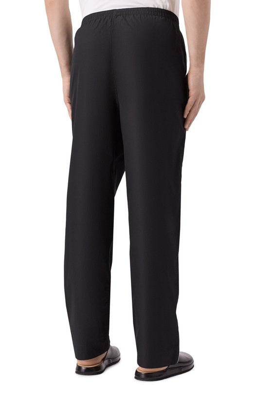 Хлопковые домашние брюки Kiton UNWT005K0244H02 Чёрный  UNWT005K0244H02 Фото 4