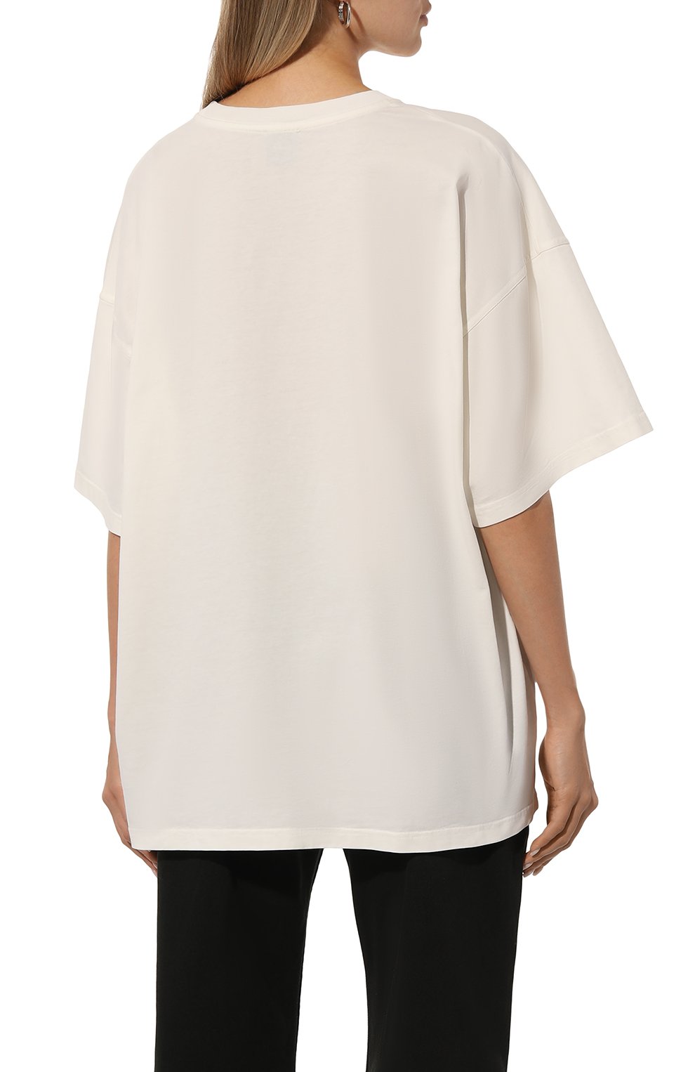 Хлопковая футболка NANUSHKA, арт. NU24CRSH00400, фото 4