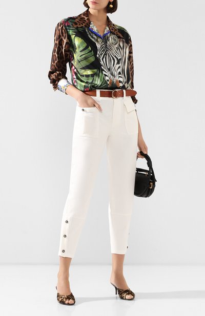 Хлопковые брюки DOLCE & GABBANA, арт. FTBRRT/FCFAE, фото 2