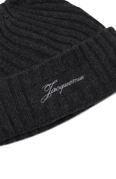 Шапка из кашемира и шерсти JACQUEMUS, арт. 25HACU00767/AK00287, фото 3