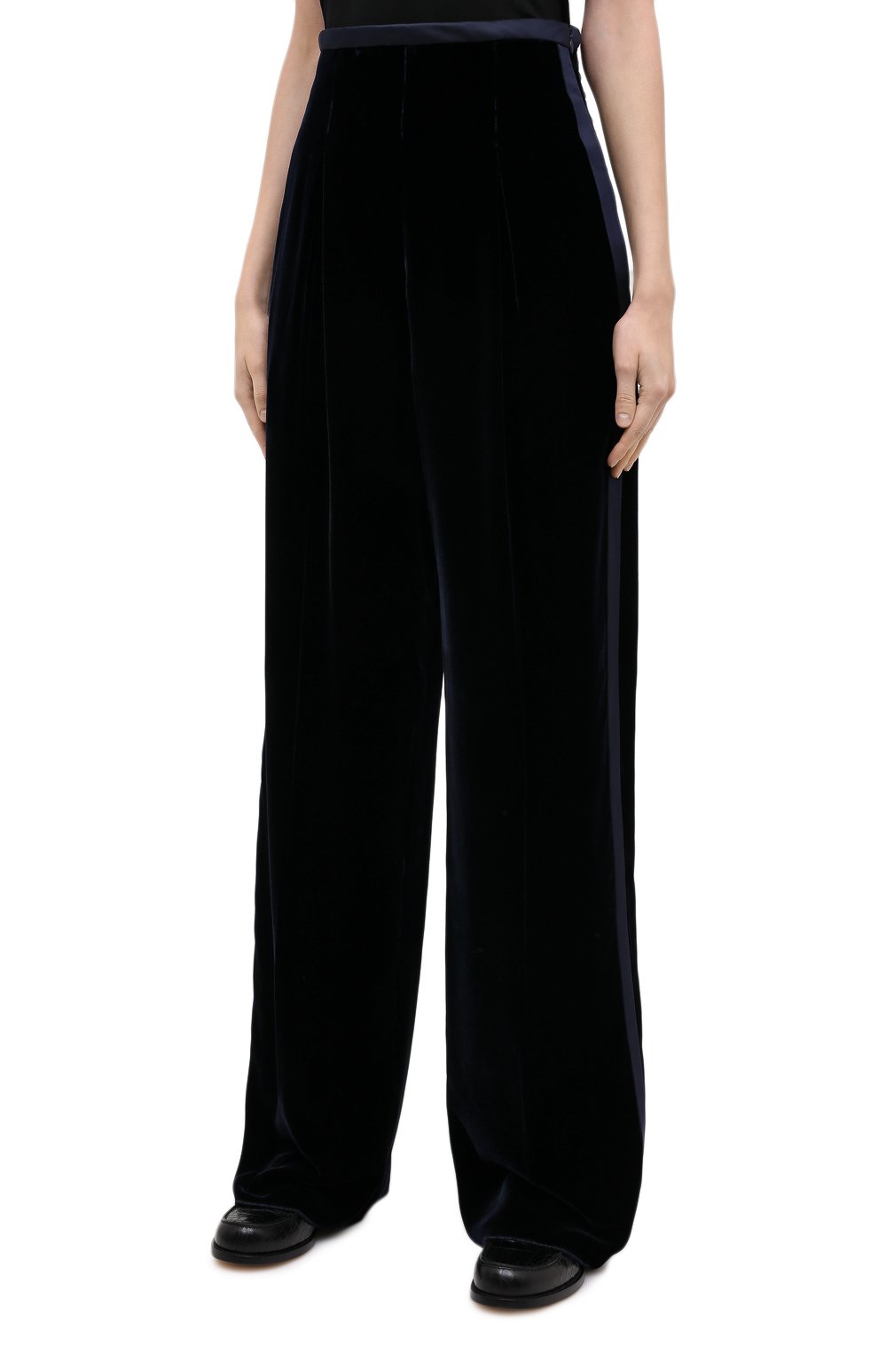 Брюки из вискозы и шелка GIORGIO ARMANI, арт. 0WHPP0DI/T01FD, фото 3