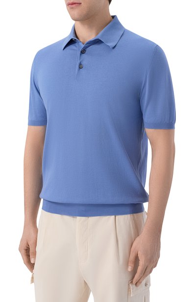 Хлопковое поло KITON, арт. UMKXX33, фото 3