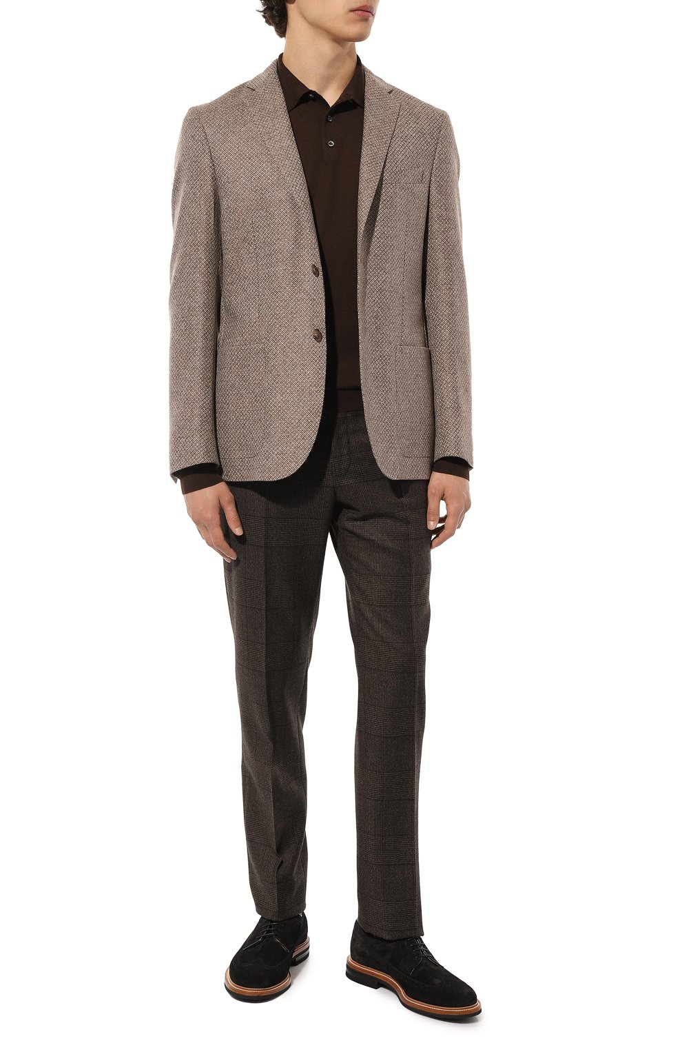 Замшевые дерби BRUNELLO CUCINELLI, арт. MZUPEB2198, фото 2