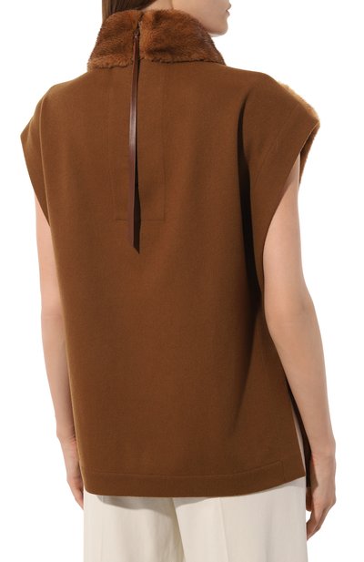 Кашемировый жилет из норки COLOR TEMPERATURE, арт. Н,Ш-10/578, фото 4