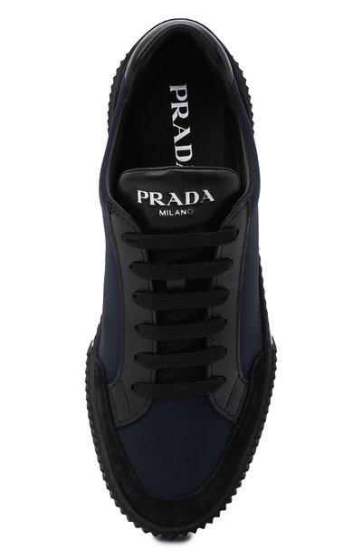 Комбинированные кеды PRADA, арт. 4E3467-3OF1-F0JPM, фото 5