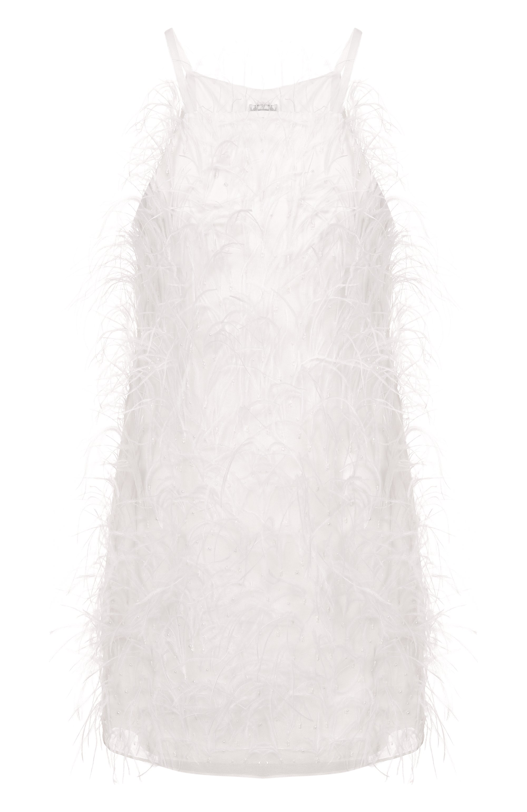 Платье с отделкой перьями PINKO, арт. 105572/A2SP, фото 1