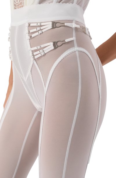 Легинсы DANIIL ANTSIFEROV белого цвета по цене 55000 руб., арт. DA_1450, фото 5 Легинсы DANIIL ANTSIFEROV, арт. DA_1450, фото 5