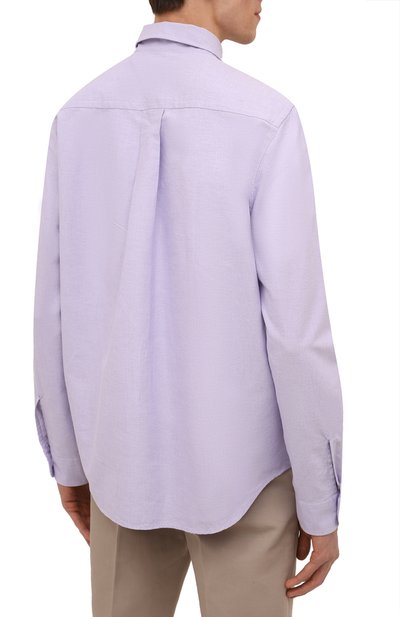 Хлопковая рубашка KENZO, арт. FC55CH4001LD, фото 4