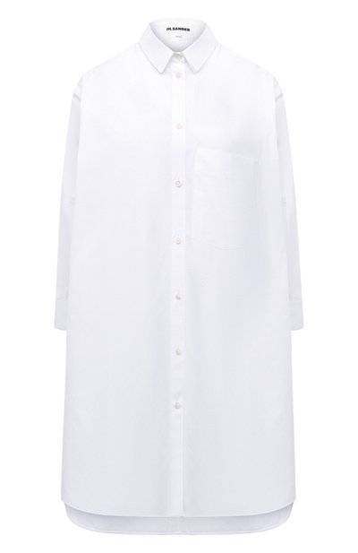 Женская хлопковая рубашка JIL SANDER, арт. JSXU600605-WU245500