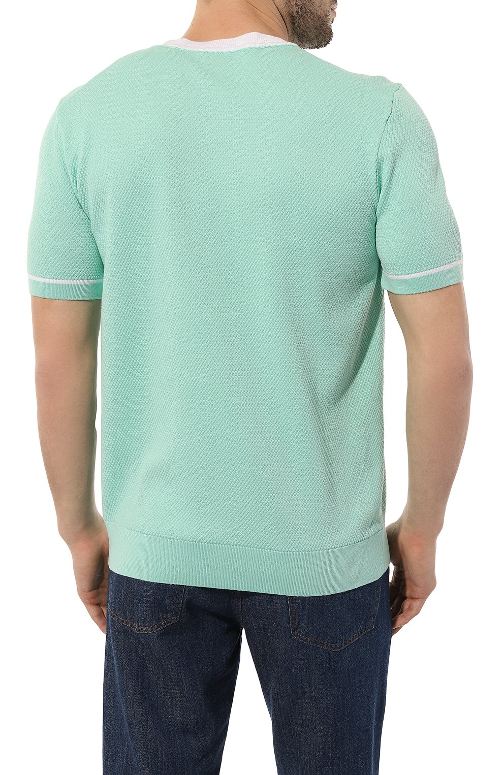 Хлопковый джемпер BOSS, арт. 50486731, фото 4