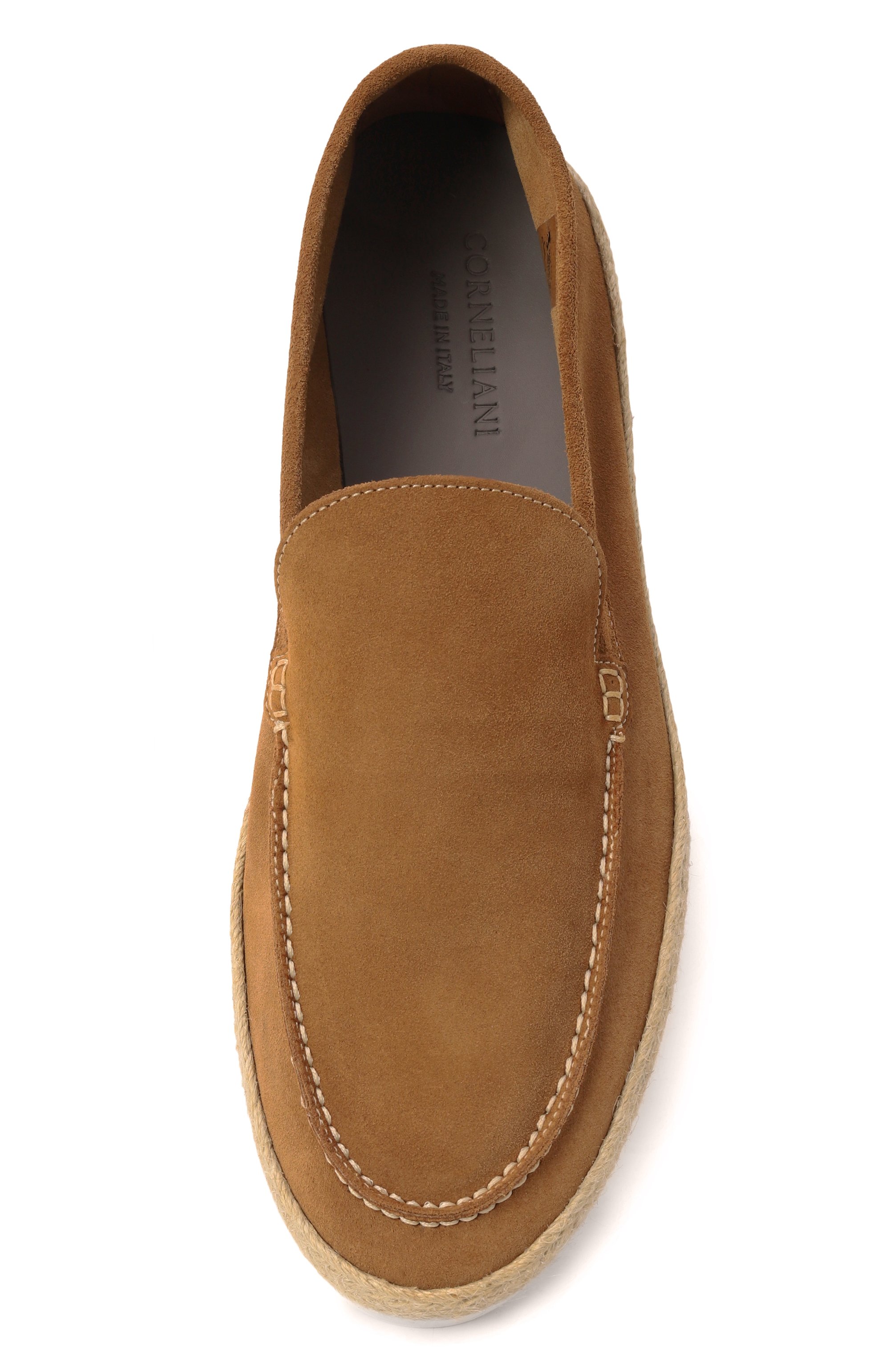 Замшевые лоферы CORNELIANI, арт. 25TM56-2520918, фото 6