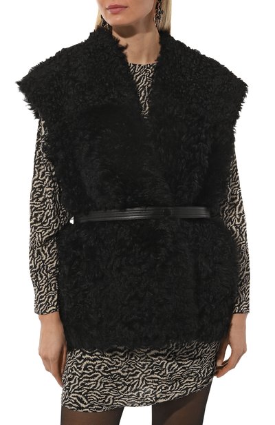 Двусторонний жилет из меха овчины VENERA M., арт. YLKBP, фото 3