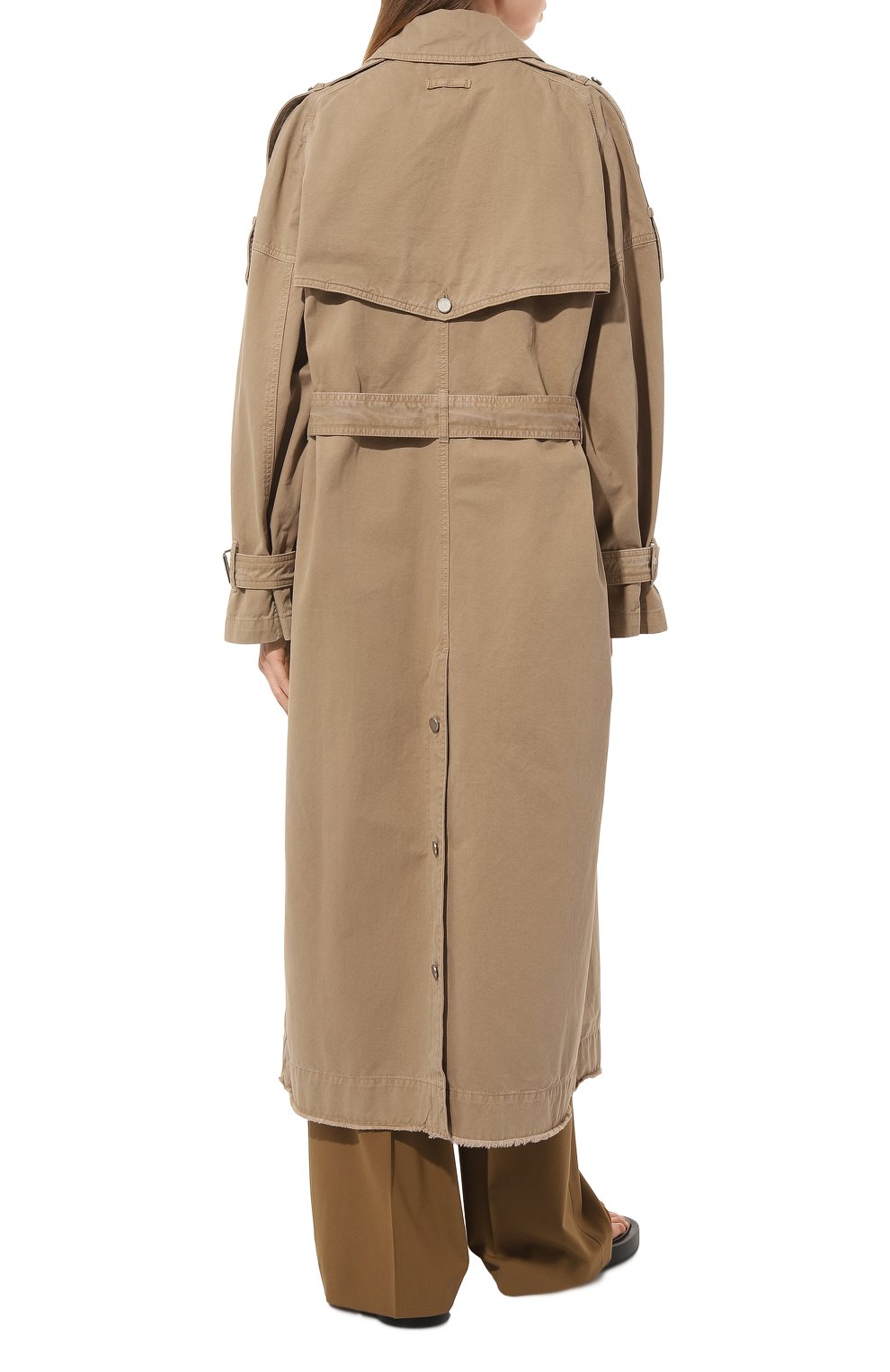 Двубортный тренч LESYANEBO, арт. SS23/DENIMTC001, фото 4