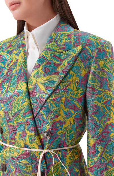 Жакет из вискозы и хлопка DRIES VAN NOTEN, арт. 261-010440/3154, фото 5