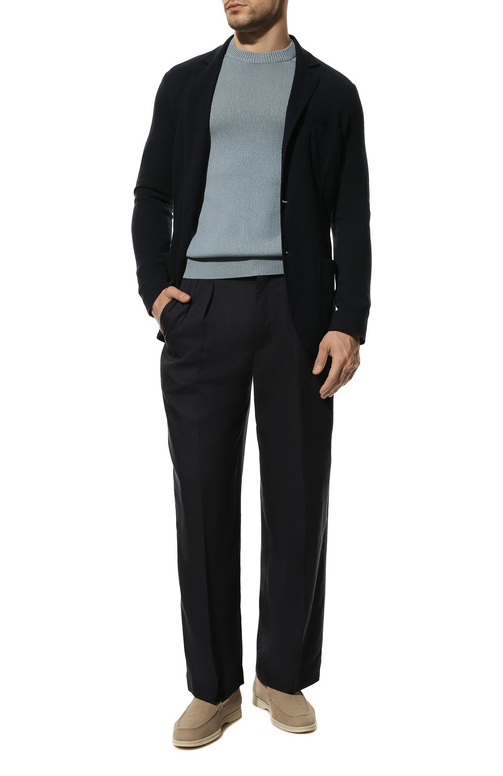 Пиджак из хлопка и шелка LORO PIANA, арт. FAE8388, фото 2