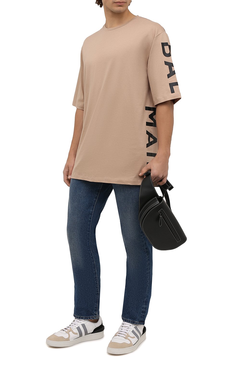 Хлопковая футболка BALMAIN, арт. XH1EH015/BB15, фото 2