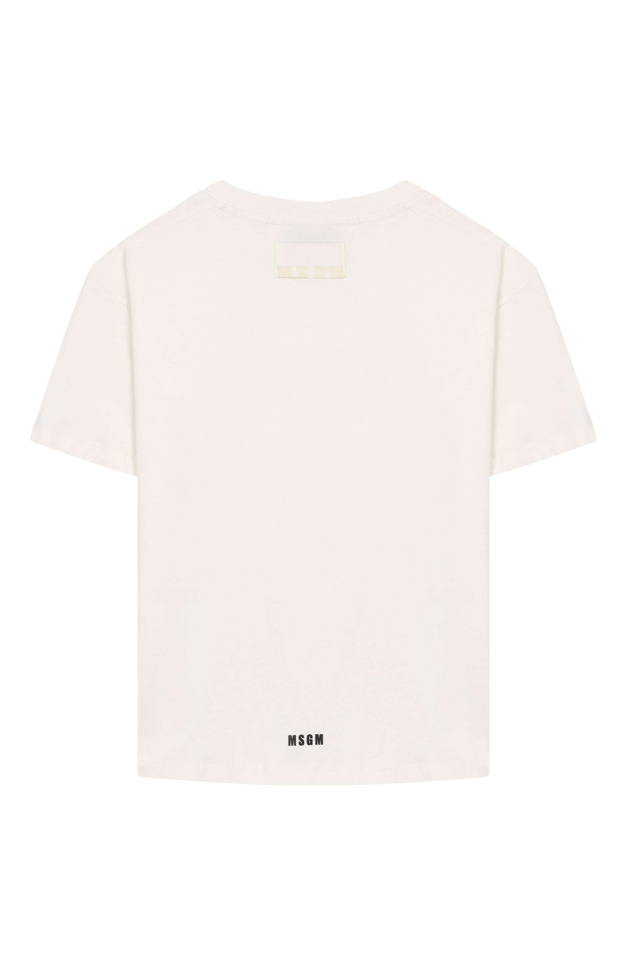 Хлопковая футболка MSGM KIDS, арт. S6MSJUTH151, фото 2