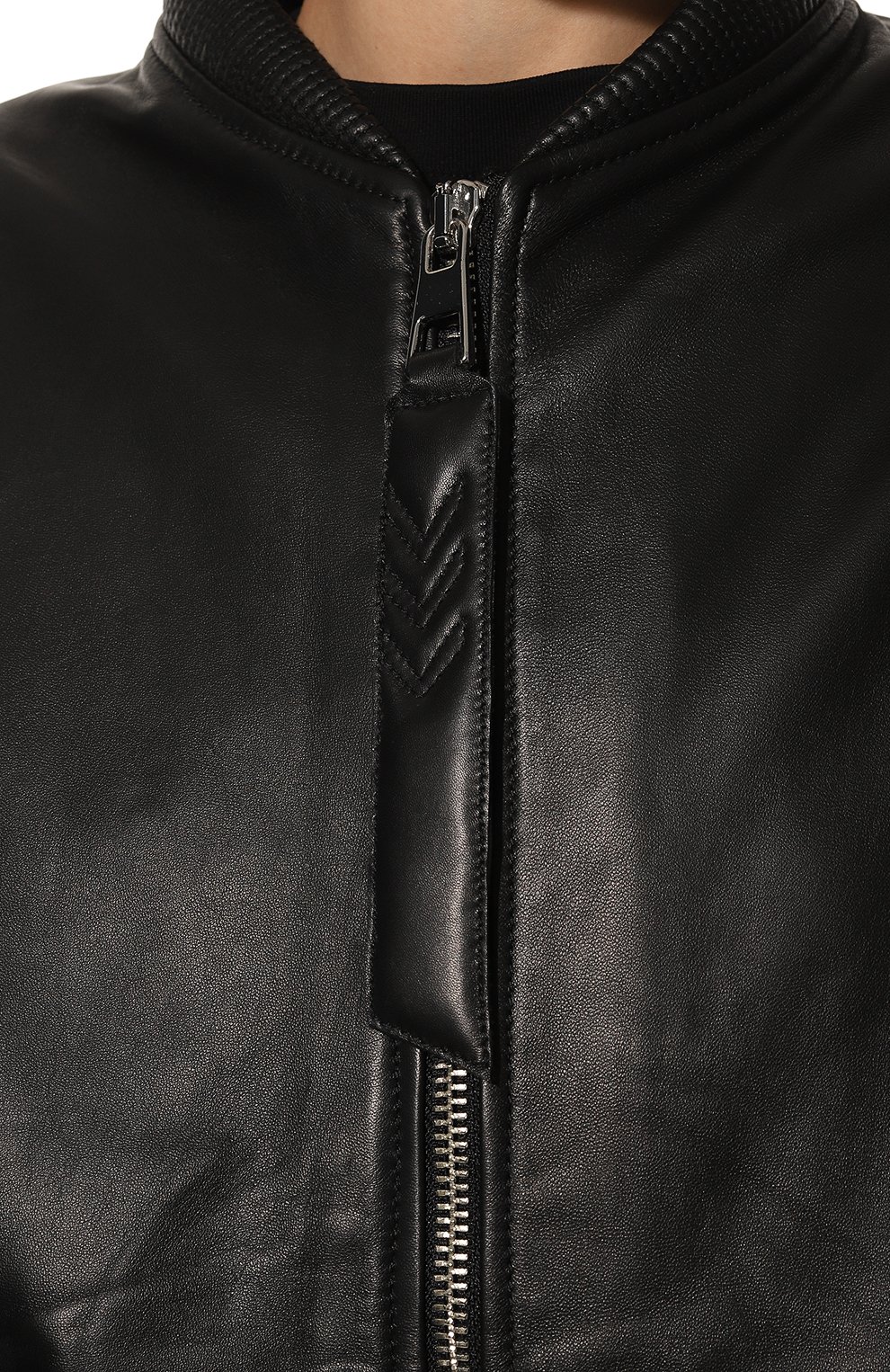 Кожаный бомбер MANOKHI, арт. A00280S, фото 5