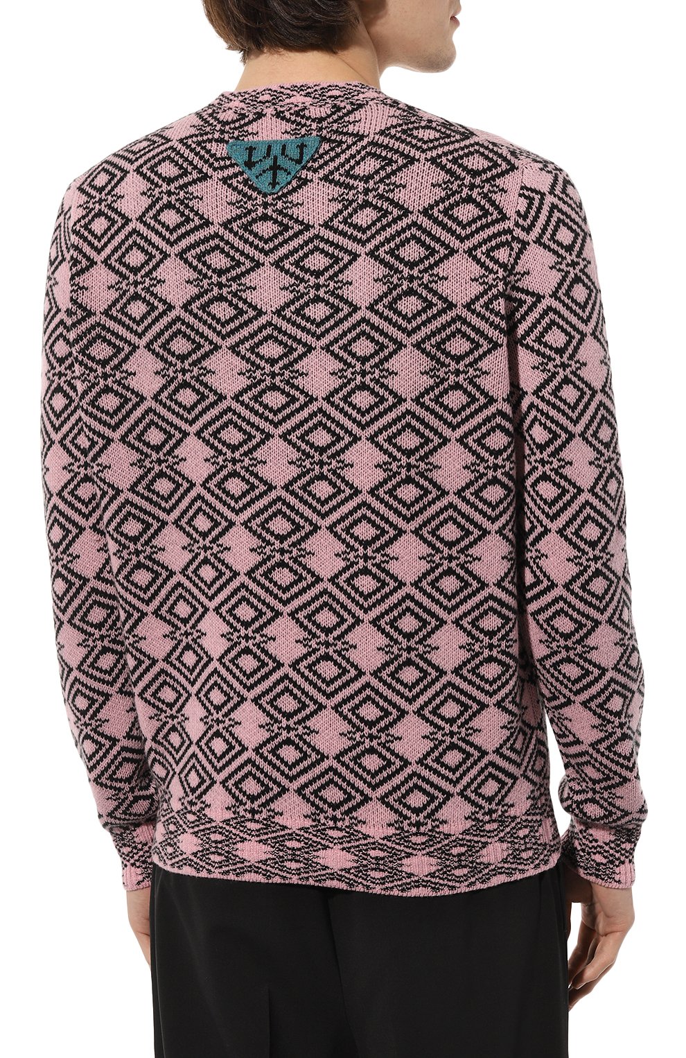 Свитер из шерсти и кашемира PRADA, арт. UMB258-1ZJX-F014C-212, фото 4