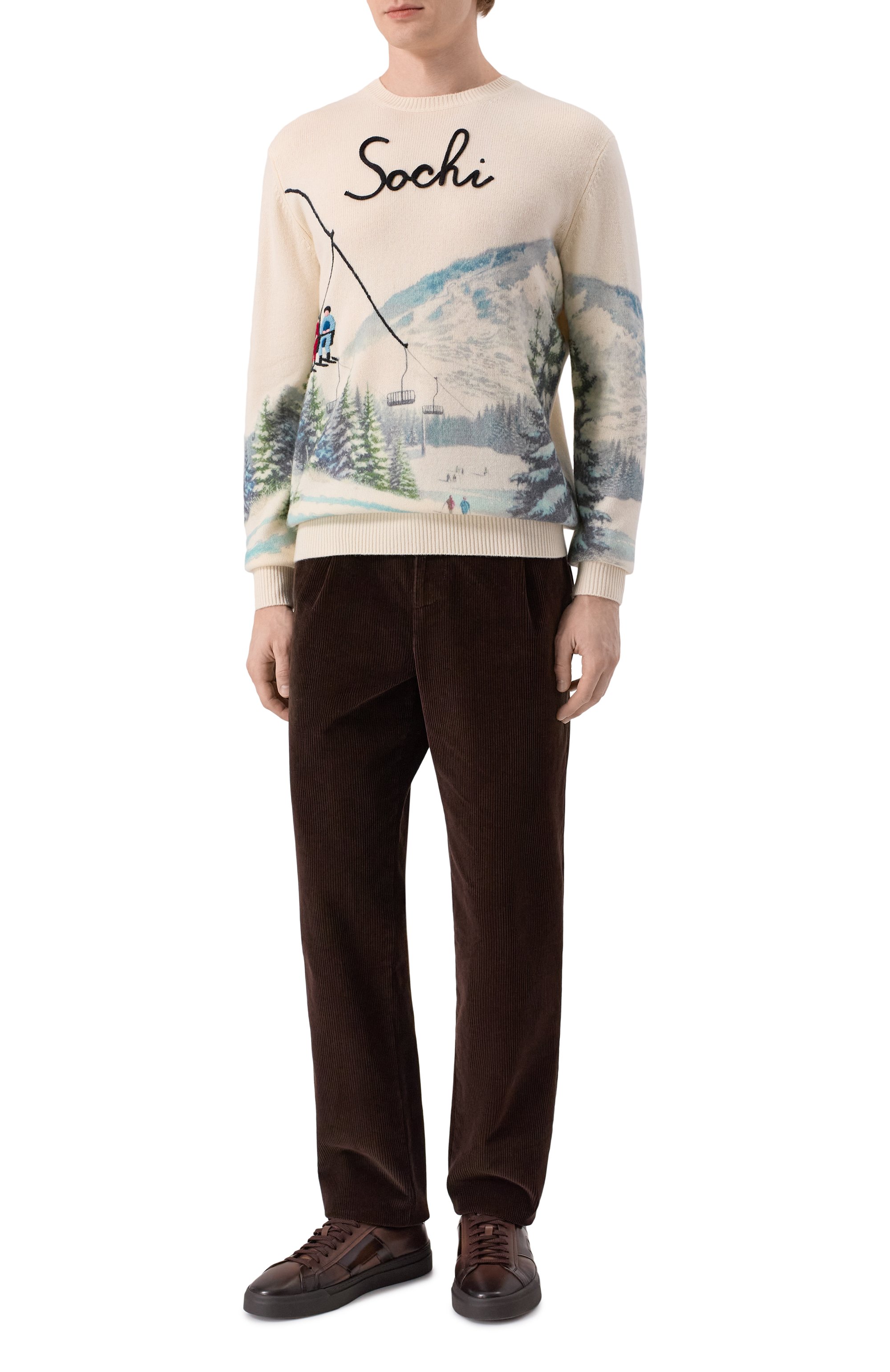 Джемпер из шерсти и вискозы MC2 SAINT BARTH, арт. HER0022-04178I/HER0N PRINT, фото 2