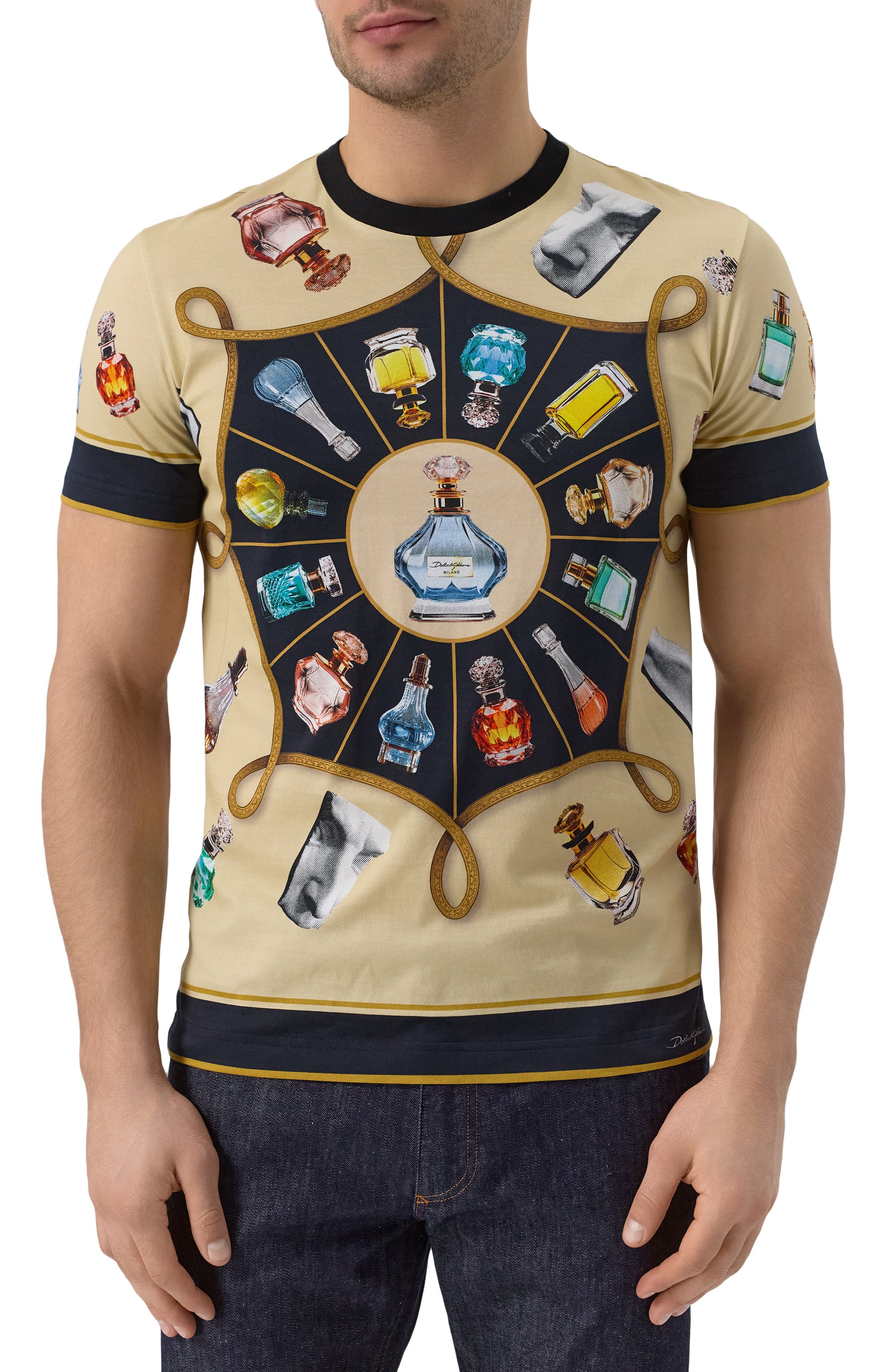 Хлопковая футболка DOLCE & GABBANA, арт. G8RN8T/II7G0, фото 3