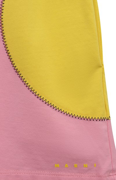 Хлопковые шорты MARNI, арт. M01104/M00LE, фото 3