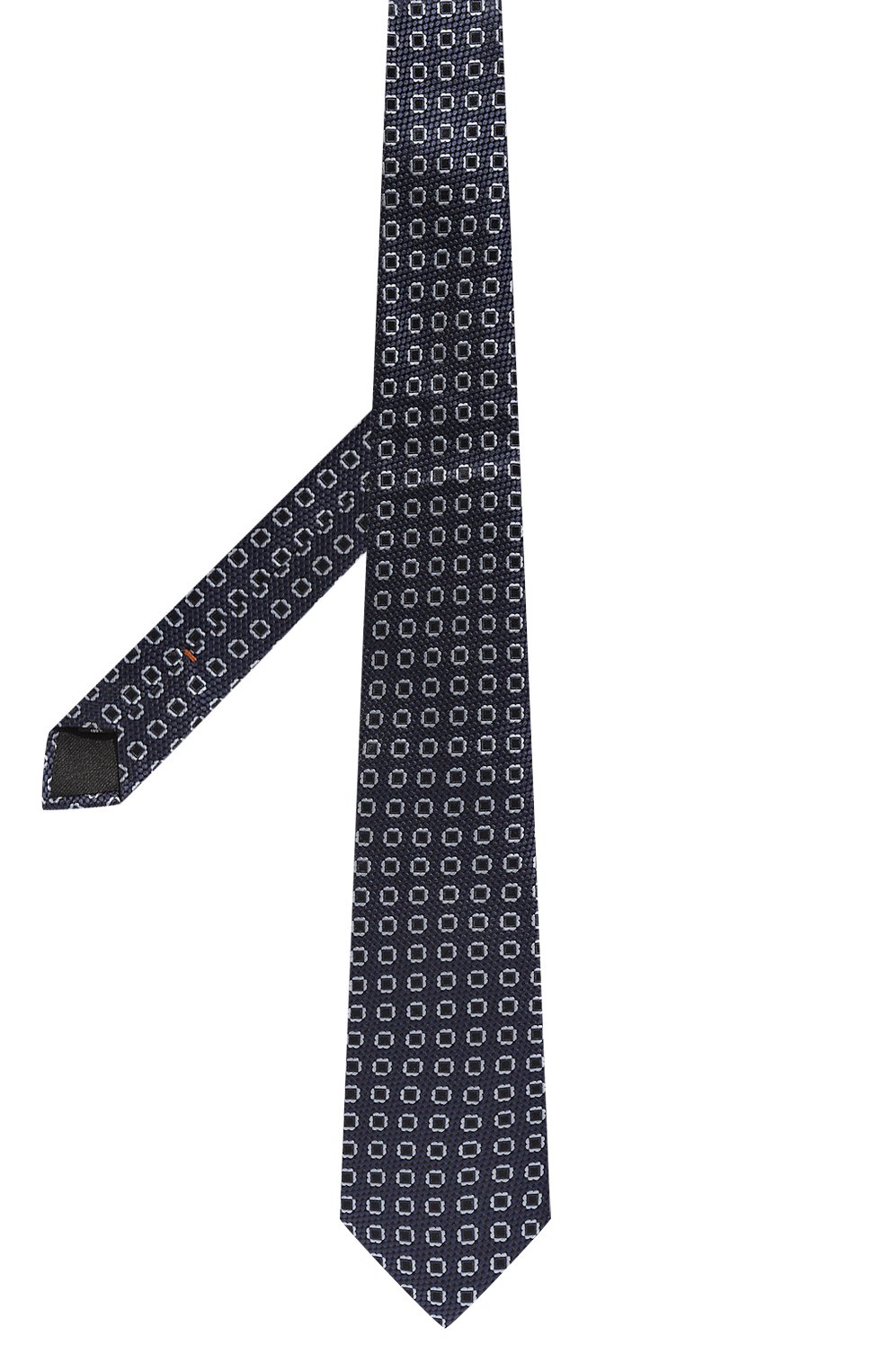 Шелковый галстук ZEGNA темно-синего цвета по цене 26350 руб., арт. 1P8/Z8D81TA8, фото 3 Шелковый галстук ZEGNA, арт. 1P8/Z8D81TA8, фото 3