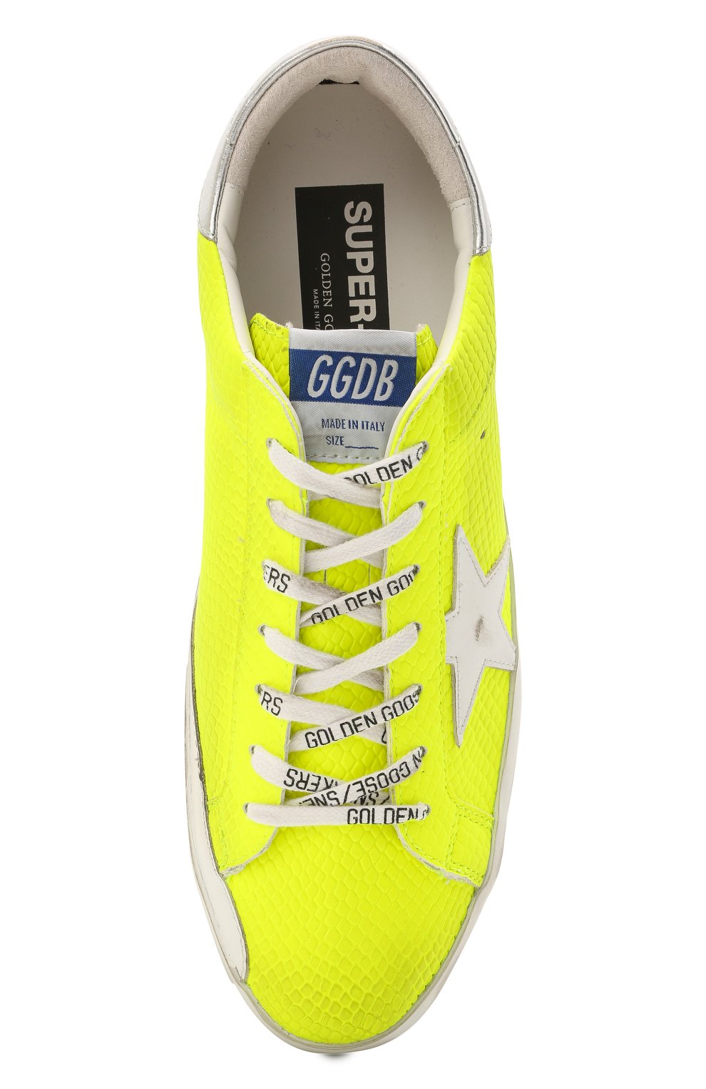 Кеды superstar GOLDEN GOOSE DELUXE BRAND, арт. GMF00101.F001239, фото 5