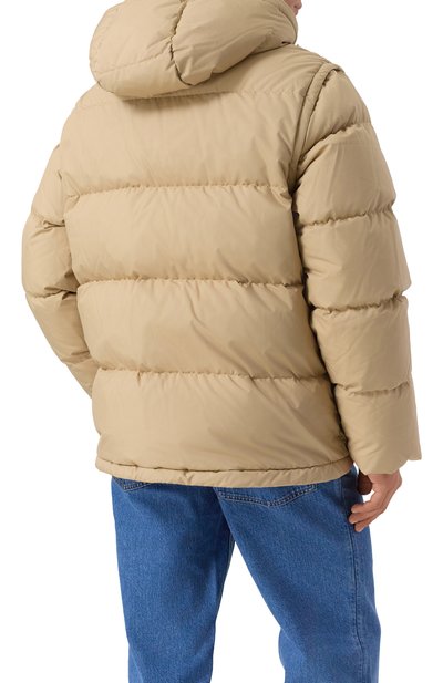 Пуховик BURBERRY бежевого цвета по цене 238500 руб., арт. 8110363, фото 4 Пуховик BURBERRY, арт. 8110363, фото 4