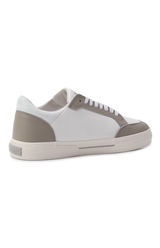 Кожаные кеды New Low Vulcanized Off-White 0MIA293S25LEA001 Белый  0MIA293S25LEA001 Фото 5