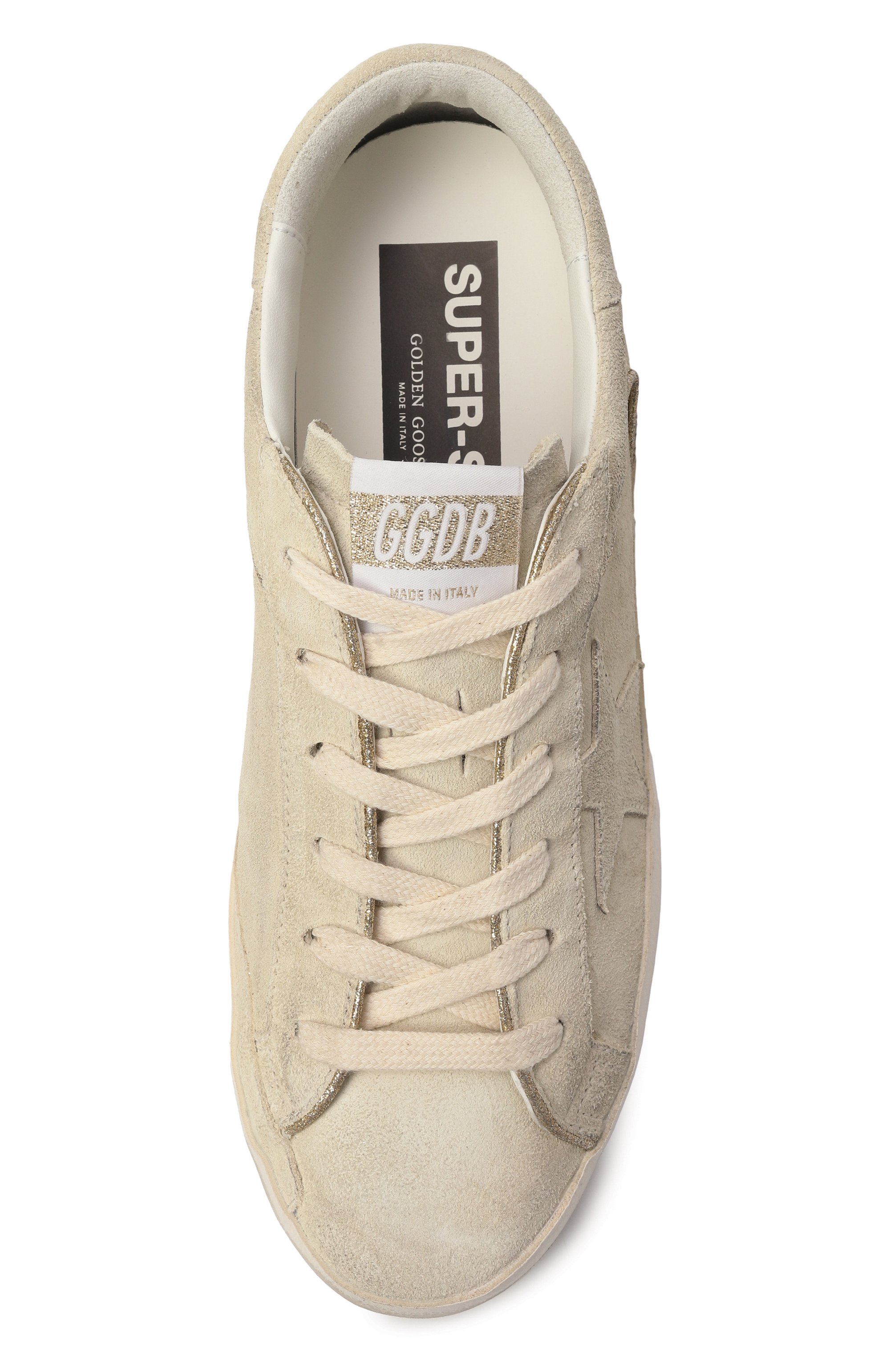 Комбинированные кеды super-star GOLDEN GOOSE DELUXE BRAND, арт. GWF00103.F007560, фото 6