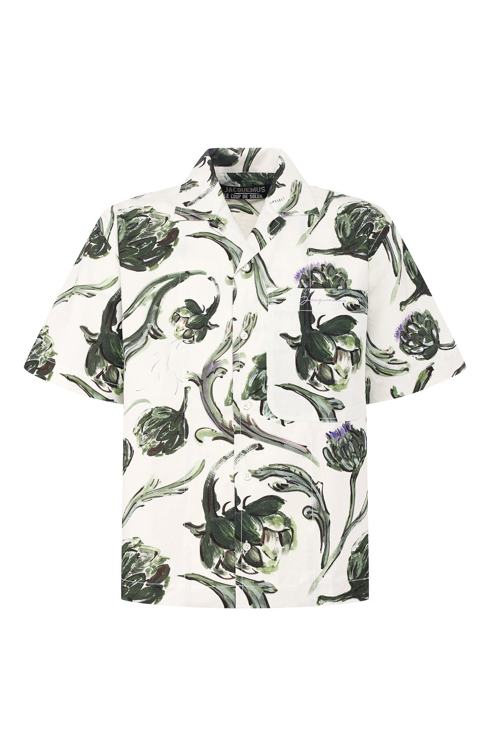 Рубашка из смеси хлопка и льна JACQUEMUS, арт. 205SH21/2653S, фото 1