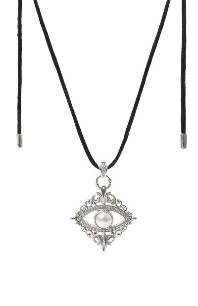 Подвеска взгляд с востока GL JEWELRY серебряного цвета по цене 27700 руб., арт. M310022-S95-600, фото 3 Подвеска взгляд с востока GL JEWELRY, арт. M310022-S95-600, фото 3