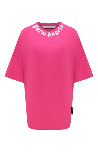 Хлопковая футболка PALM ANGELS, арт. PWAA023F24JER001, фото 1