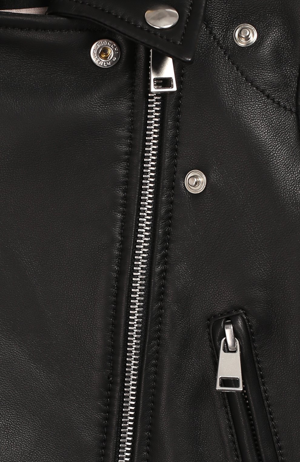 Кожаная куртка YVES SALOMON ENFANT, арт. 9EEV003XXAPXX/12-14, фото 3