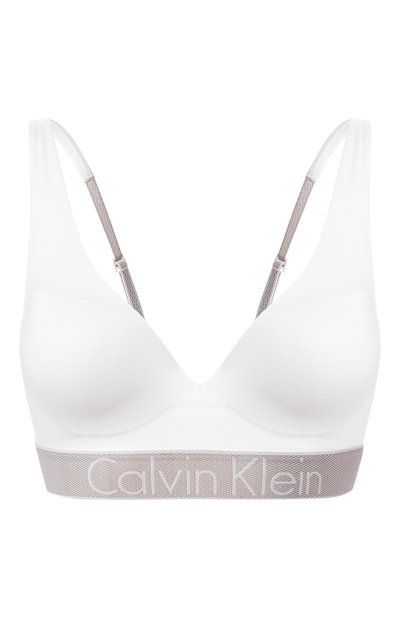 Треугольный бюстгальтер с логотипом бренда CALVIN KLEIN, арт. QF4052E, фото 1