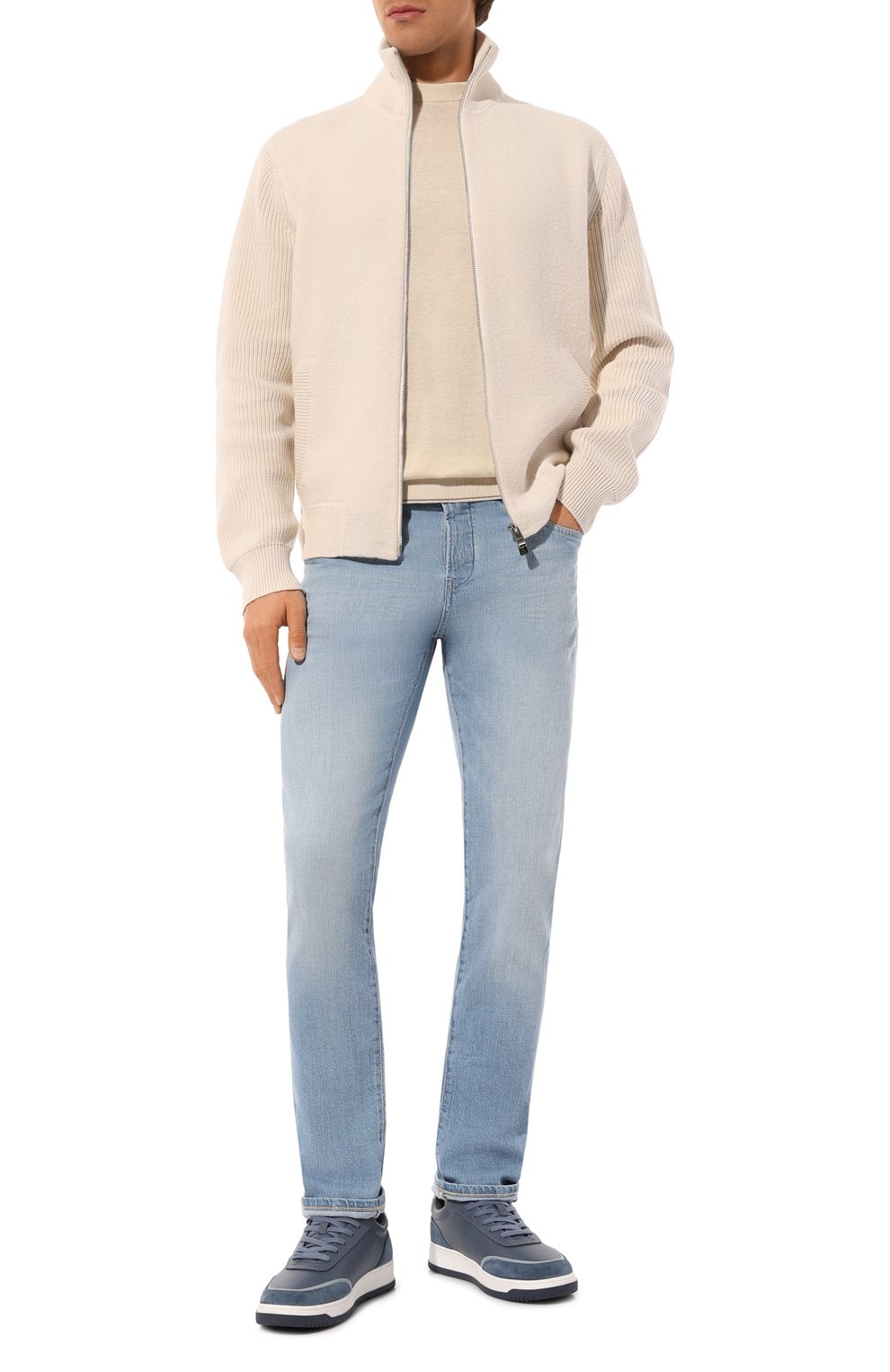 Кардиган из хлопка и шерсти BOSS, арт. 50526839, фото 2