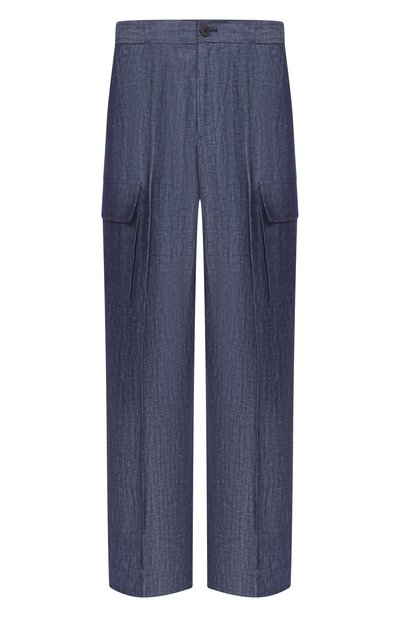 Мужские брюки из хлопка и льна HEVO, арт. T0RREQUETTA 130/H726