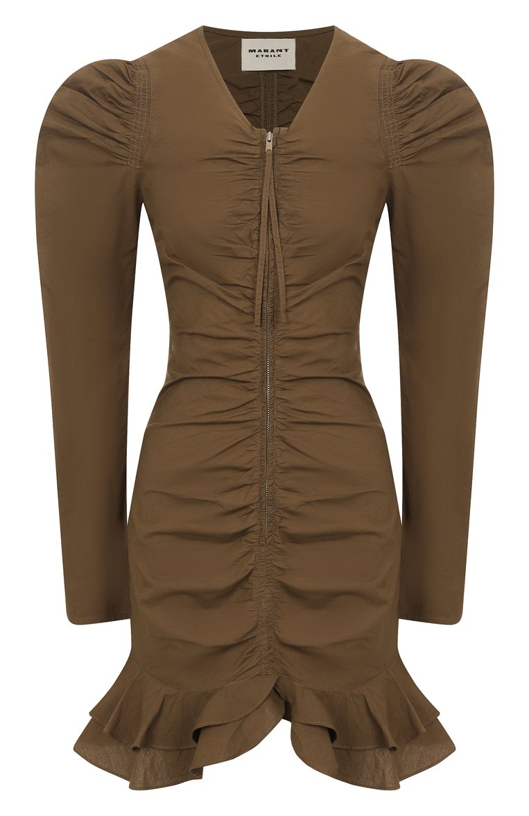 Хлопковое платье ISABEL MARANT ETOILE, арт. R00685FA/C1J06E, фото 1