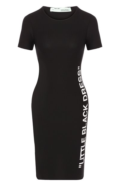 Женское платье из вискозы OFF-WHITE, арт. 0WDB118R19B780641001