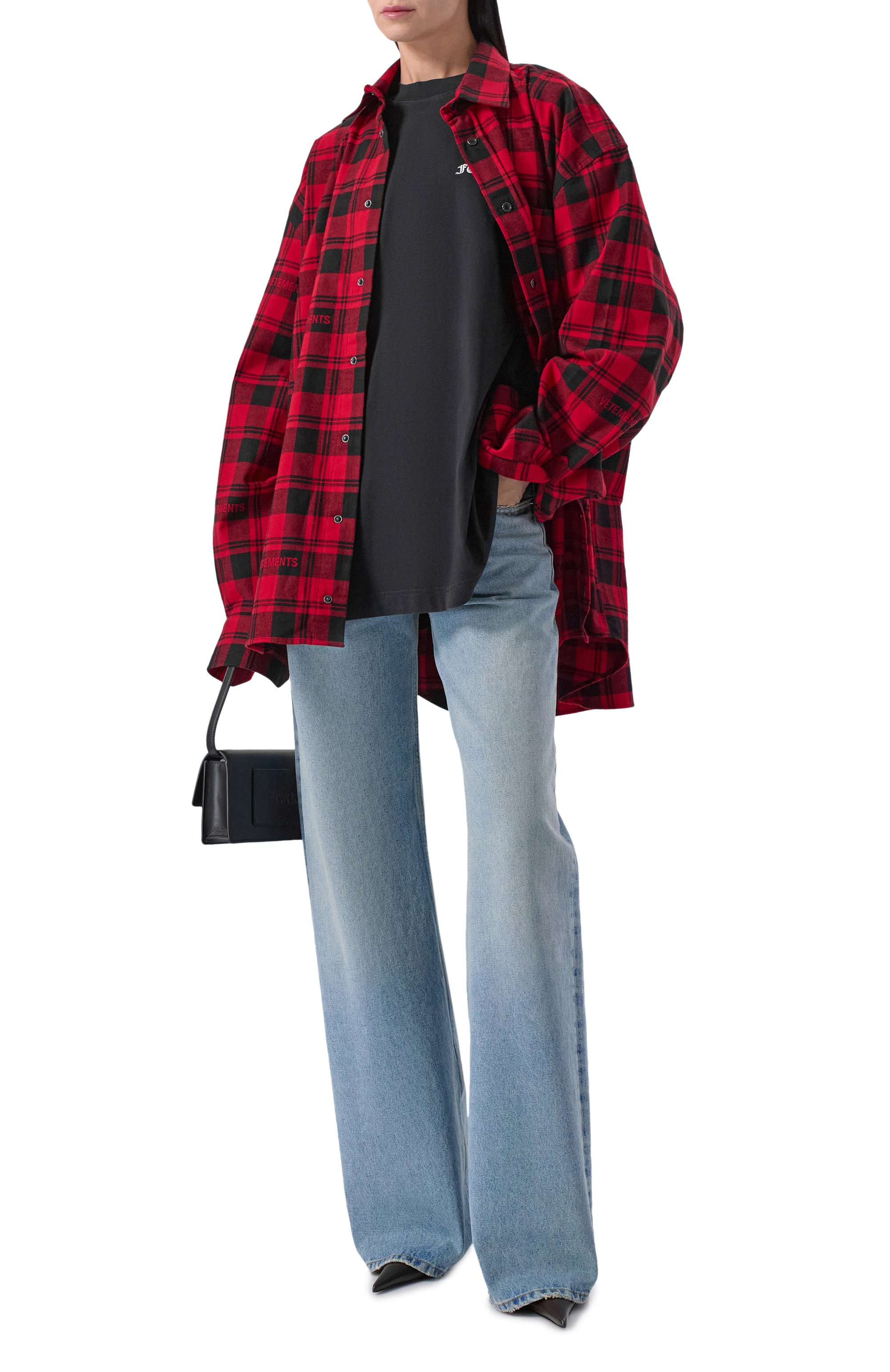 Хлопковая футболка VETEMENTS, арт. ME76TR189B/1200 LIGHT JERSEY, фото 5