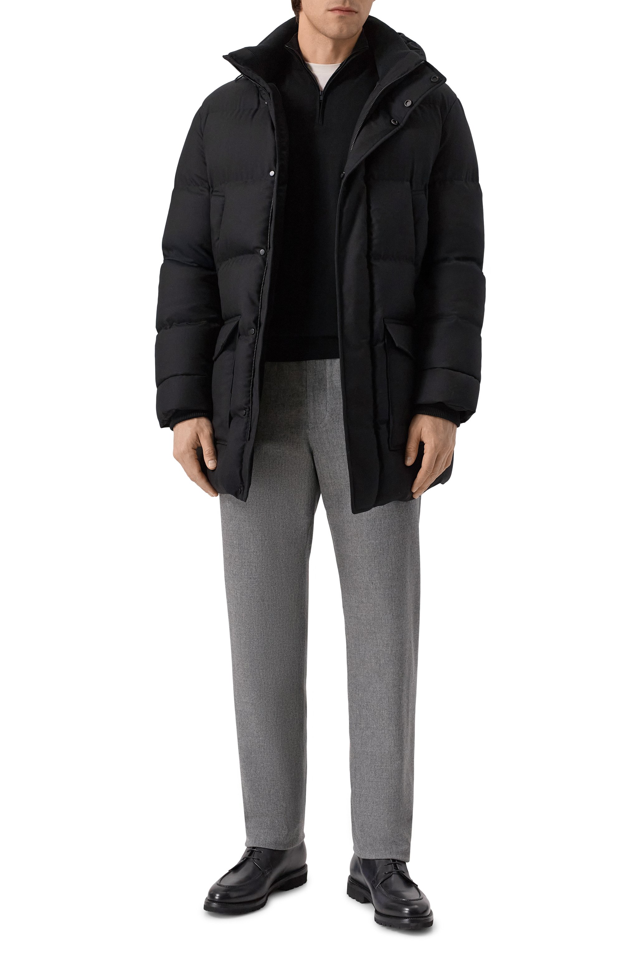 Пуховик из кашемира и шелка MVST, арт. M25.1MM.0012, фото 2