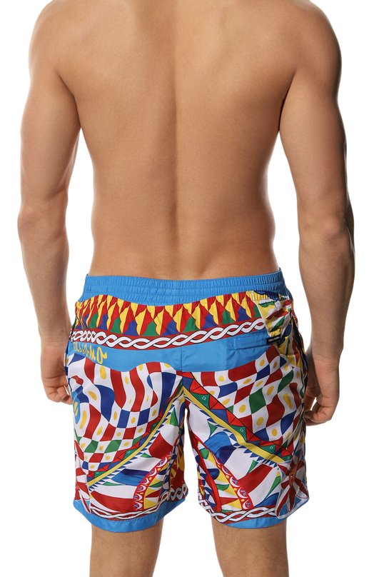Плавки-шорты Dolce & Gabbana M4A13T/FHMSQ Синий  M4A13T/FHMSQ Фото 3