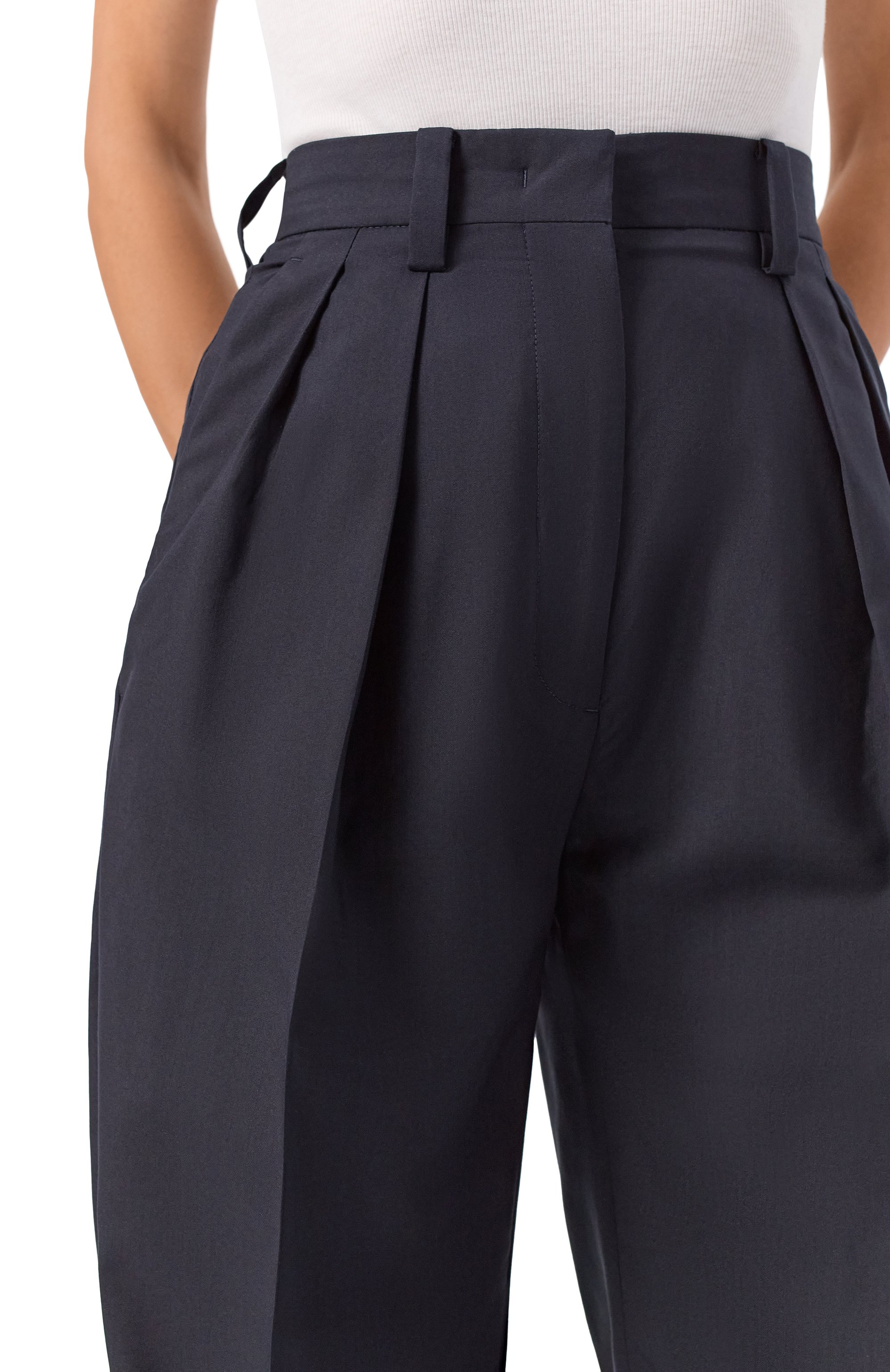 Брюки из шерсти и шелка MVST, арт. 25E/X2P/0/B071/3038, фото 5