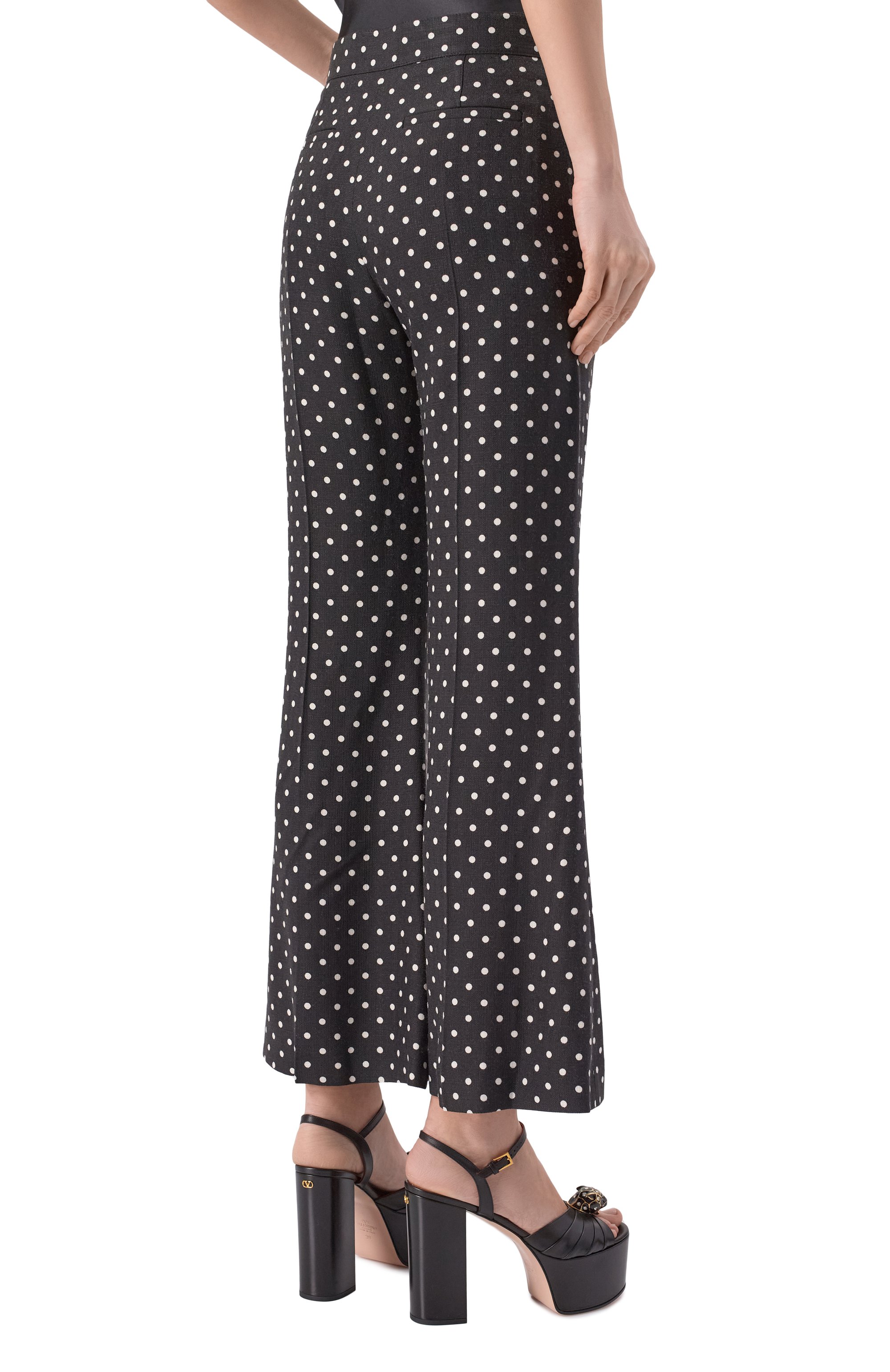 Брюки из вискозы VALENTINO, арт. 8B3RB6Z1/98S, фото 4