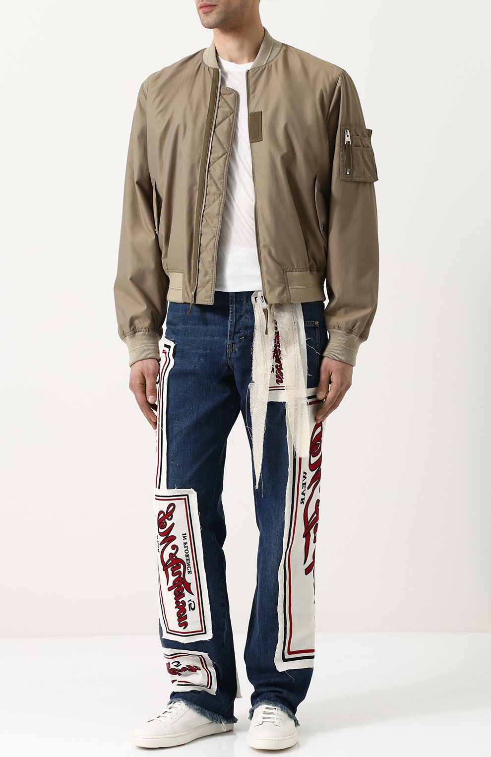 Бомбер на молнии с карманами JW ANDERSON, арт. JK24MS18 807/190, фото 2